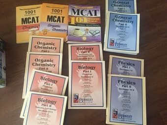 MCAT Books (EK and TBR) 2