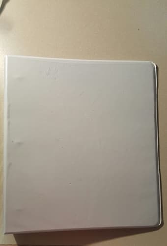 highlighters and 1" binder - $1 each 2