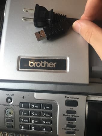 brother printer Mfc‑685cw Color Inkjet $40 obo 1