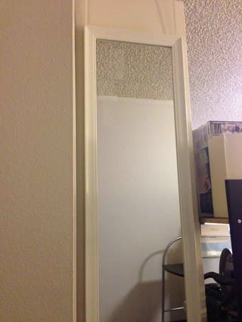 2 Over-the-Door racks + 1 Over-the-Door Mirror $12 3