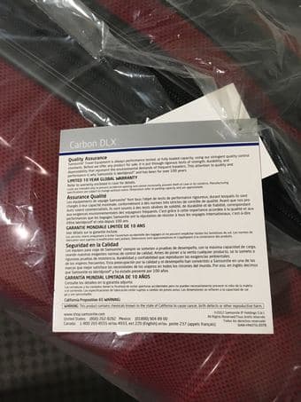 [for sale]brand new Samsonite Carbon1 DLX 28" Spinner Luggage 3