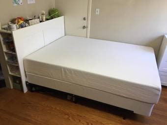 full size bed with Memory Foam Mattress sold for less than half 1