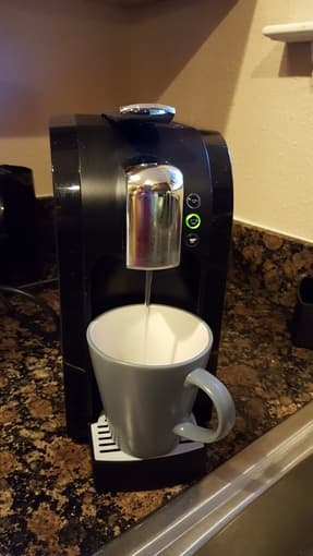 Espresso/Coffee machine: 580 Starbucks Verismo -- $30 2