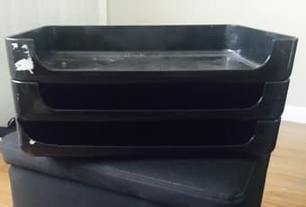 Paper organizer tray $2 1