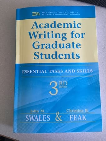 Academic Writing for Garduate Students 3rd ed 1