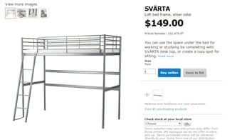 loft bed for sale 1