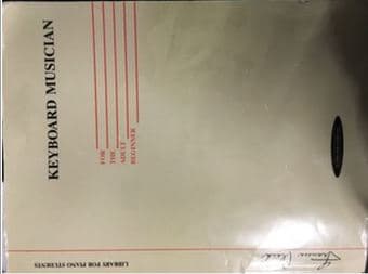 Keyboard musician (Stanford piano class textbook) 15$ 1