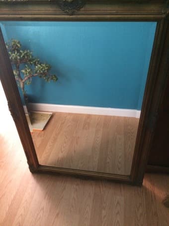 Large Gold Mirror - $100 1