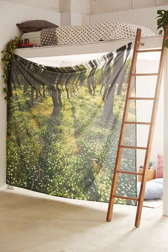 Forest tapestry, yoga mat, lamp, Mexican flag, muscle roller, more! 1