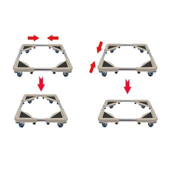 Portable dishwasher / laundry machine dolly 3