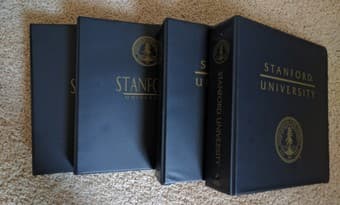 Stanford Cardinal Binders 1