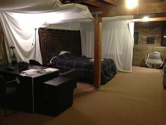$750 Furnished basement room in large craftsman grp house: 10/1-12/31 2