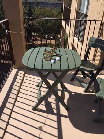 60 usd table and two chairs for terrace or balcony! 3
