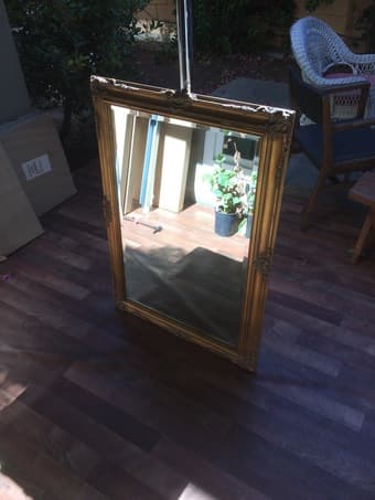 Large Gold Mirror - $50 2