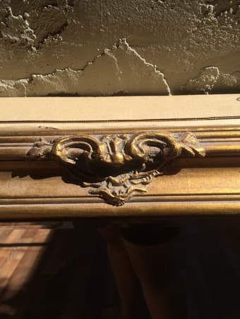 Large Gold Mirror - $50 3