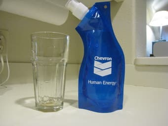 Flexible collapsible water bottle 1