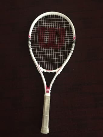 Humidifier, tennis racket, small table, bicycle pump 2