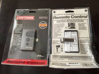 Craftsman Sears Garage Door Opener Remote - $20 (BRAND NEW!) 1