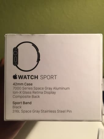 Apple Watch Sport $190 OBO 3