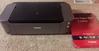 Canon PIXMA PRO-100 Wireless Color Inkjet Photo Printer for sale! 1