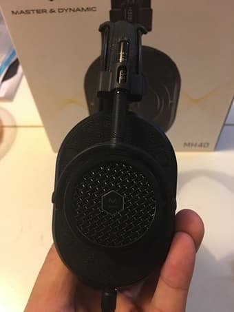 Master & Dynamic MH40 Black Over-Ear Headphones - $300 2