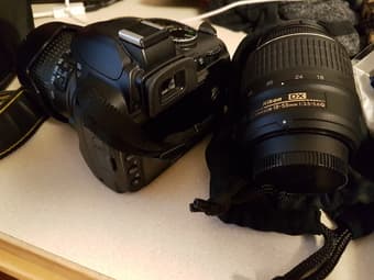 For Sale: Nikon D3000 DSLR + 2 lenses 2
