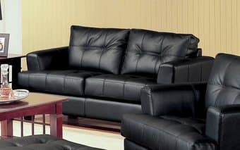 200$ leather sofa 1