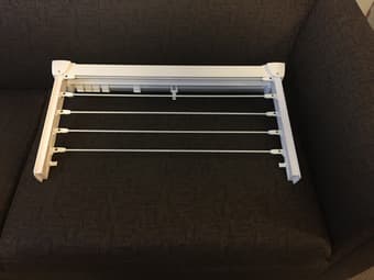FOR SALE: Wall-mount drying rack $15 1