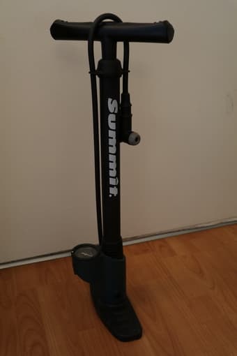 Summit Air Speed Bicycle Floor Pump - $10 1