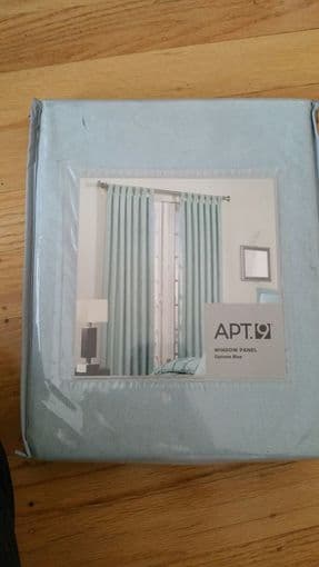 Brand new curtain (pale blue) - $15 2