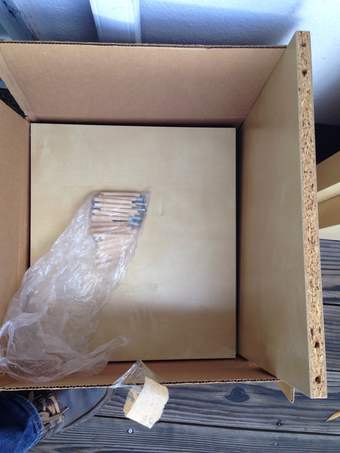 KALLAX Shelf unit, birch effect (like new $65) 3