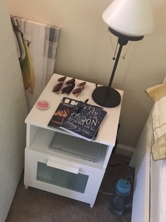 TWIN Bed/ mattress and NIGHTSTAND 3
