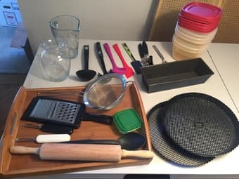 Moving Sale (Updated): Kitchen Stuff, Armchair, Twin Bed and Mattress 2