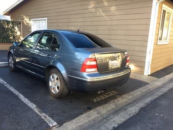 2004 Volkswagen, Jetta, Gray 4 Door sedan, Automatic.  99000 miles 2
