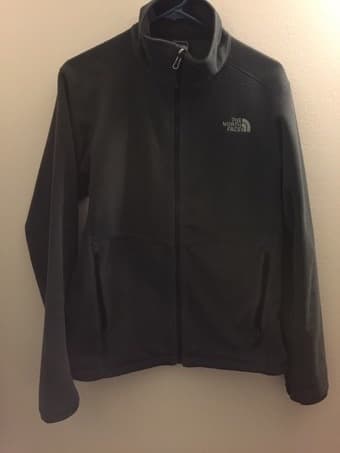 Grey North Face Fleece Jacket (Size: Men's Small) - $40 1
