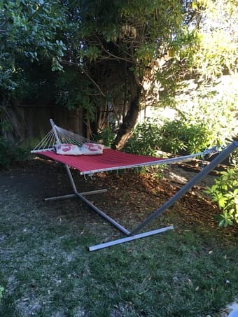 Outdoor two person hammock with stand - $75 OBO 1
