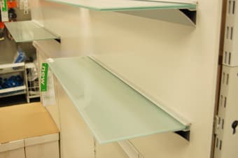 Floating Glass Shelf Ikea - $10 2