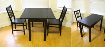 TWIN bed frame, mattress, nightstand, shoe rack, dining table 2