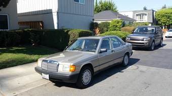 1987 Mercedes 190E, 2.3l, mileage 85K - Available For Rent 1