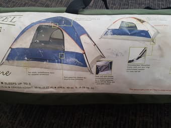 Sell tent for 3 pers. Ideal backpacking. $50 1