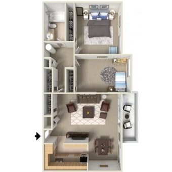 $900/month shared room in Oak Creek 2