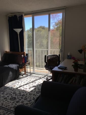 $529 -- 1BR female in 2BR/1bath on campus sublet 12/17-1/5 1