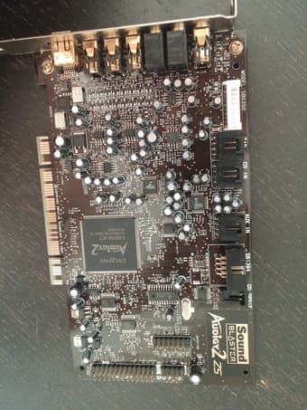 Creative Sound Blaster Audigy 2 ZS sound-card with fire-wire - $5 1