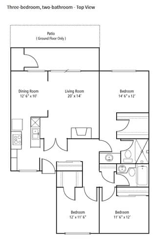 3b/2b Ideal location - 4000$ subsidization for the 1st month 1