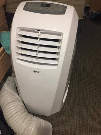 LG portable air conditioner $150 1