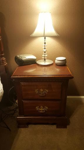 MUST SELL BY WED-- Beautiful three piece Cherrywood bedroom suite 2
