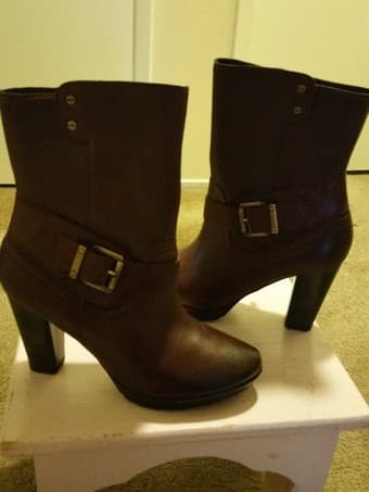 Clarks Leather Boots 1