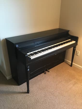 Piano upright, $50 1