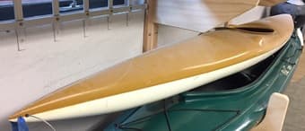 Fiberglass Whitewater Kayak 1