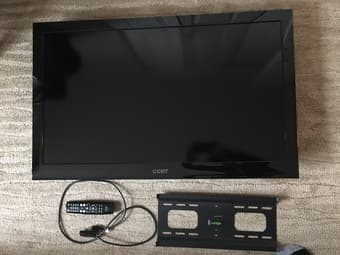 $125 COBY LEDTV4026 40" LED TV + TV Wall Mounting 2